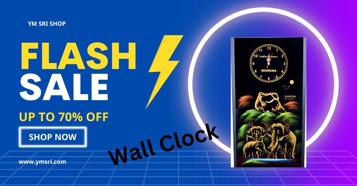 Blue Modern Flash Sale Facebook Ad